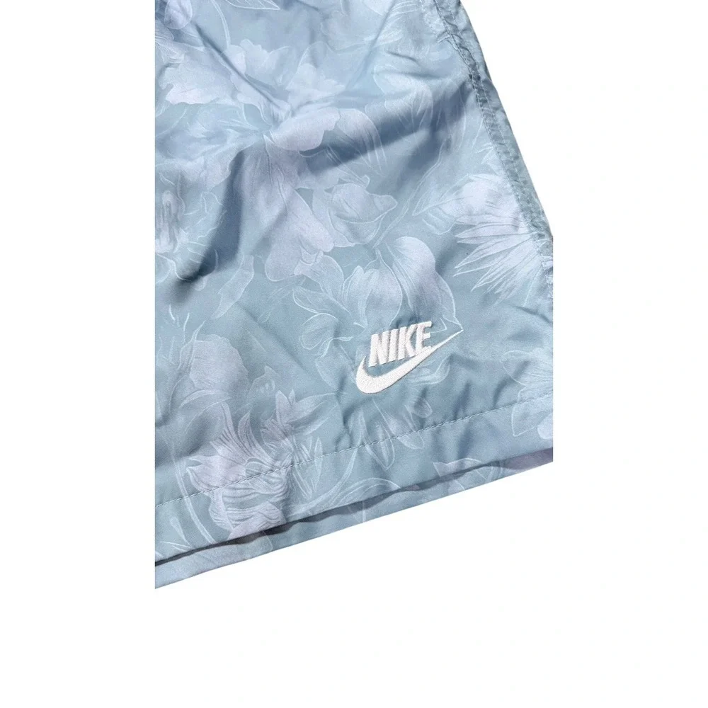 Men's Nike Club Flow Mesh Lined Swim Shorts Size Small Blue